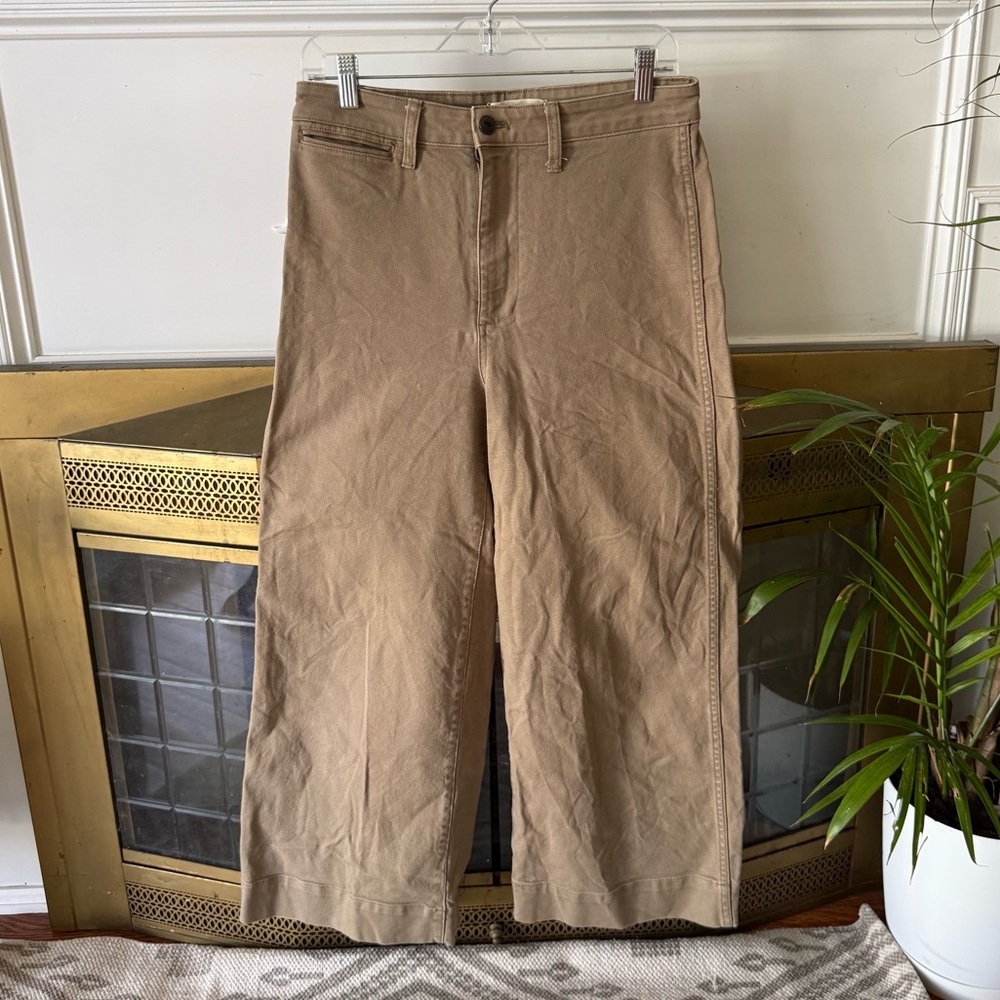 Madewell's Emmett Wide-Leg Crop Pants